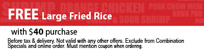 China Palace Coupon